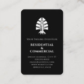 Kartenansicht  visitenkarte (Rückseite)