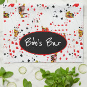 Kartenauflistung mit Namen Geschirrtuch (Gefaltet)