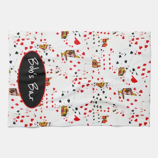 Kartenauflistung mit Namen Geschirrtuch (Horizontal)