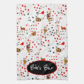 Kartenauflistung mit Namen Geschirrtuch (Vertikal)