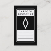 Kartenaustauschkarten Telefonnummerkarte (Rückseite)