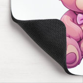 Kartenbär-Illustration Mousepad (Ecke)