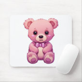 Kartenbär-Illustration Mousepad (Mit Mouse)