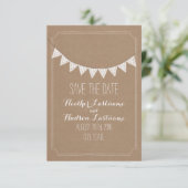 Kartenbestand Inspiriert Augenlidjagd Save the Dat Save The Date (Stehend Vorderseite)