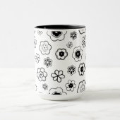 Kartenblumen-Kaffeetasse Tasse (Zentrum)