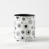 Kartenblumen-Kaffeetasse Tasse (Zentrum)