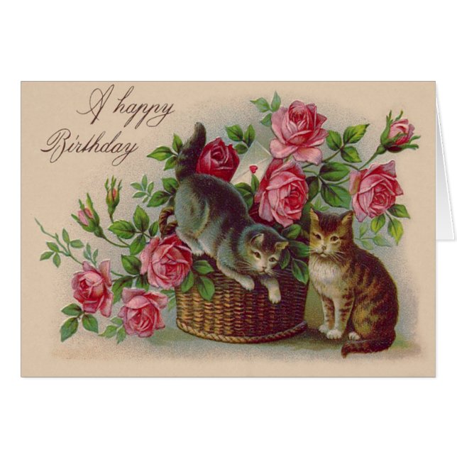 Kartenbrief für den Aktionskorb der Rose (Vorderseite (Horizontal))