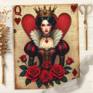 Kartenbuch der Königin der Vintagen Rose