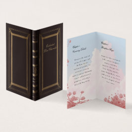 Kartenbuch für Einzelheiten der Liebe