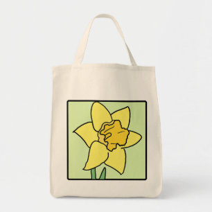 Kartenclip-Art Osterglocke Frühlingsgarten Blume Tragetasche