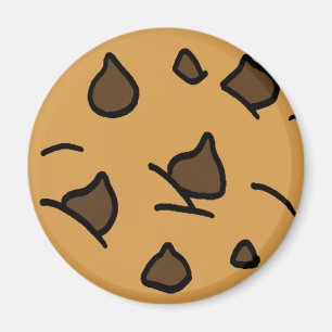 Kartenclip Art Schokoladenchipkekse Dessert Magnet