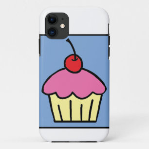 Kartenclip Kunst Cupcake Frosting Kirsche Dessert Case-Mate iPhone Hülle