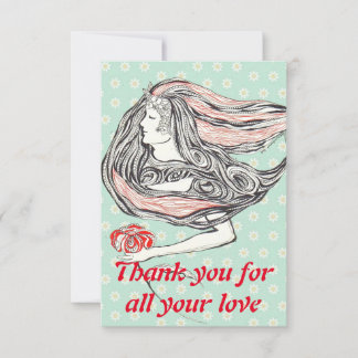 Kartendanke RSVP Karte