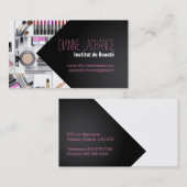 Kartende Visite cosmétologie Visitenkarte (Vorne/Hinten)