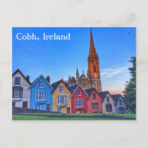 Kartendeck Zuhause, Cobh Irland, Postcard Postkarte