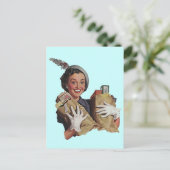 Kartendesign für Rezepte zur Weitergabe von Rezept Postkarte (Stehend Vorderseite)