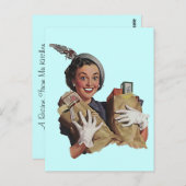 Kartendesign für Rezepte zur Weitergabe von Rezept Postkarte (Vorne/Hinten)