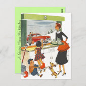 Kartendesign für Rezepte zur Weitergabe von Rezept Postkarte (Vorne/Hinten)