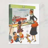 Kartendesign für Rezepte zur Weitergabe von Rezept Postkarte (Vorderseite)