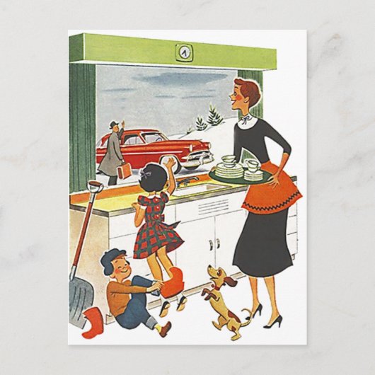 Kartendesign für Rezepte zur Weitergabe von Rezept Postkarte (Vorderseite)