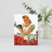 Kartendesign für Rezepte zur Weitergabe von Rezept Postkarte (Stehend Vorderseite)