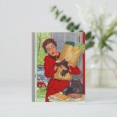 Kartendesign für Rezepte zur Weitergabe von Rezept Postkarte (Stehend Vorderseite)