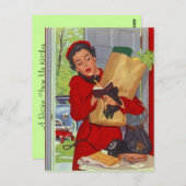 Kartendesign für Rezepte zur Weitergabe von Rezept Postkarte (Vorne/Hinten)