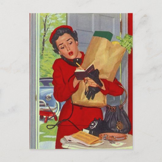 Kartendesign für Rezepte zur Weitergabe von Rezept Postkarte (Vorderseite)