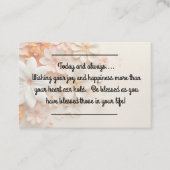 Karteneinlage - Gruß General mit DREHUNG! Visitenkarte (Vorderseite)