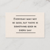 Karteneinsatz - Förderung Visitenkarte (Rückseite)