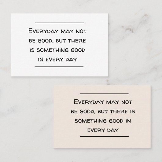 Karteneinsatz - Förderung Visitenkarte (Vorne/Hinten)