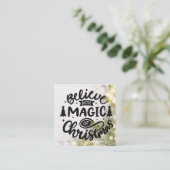 Karteneinsätze für handgefertigte Karten Weihnacht (Stehend Vorderseite)