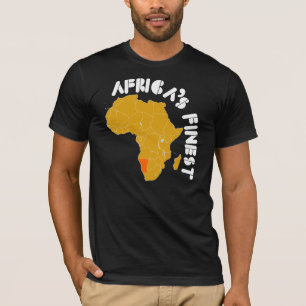 Kartenentwurf Namibias, Afrika T-Shirt