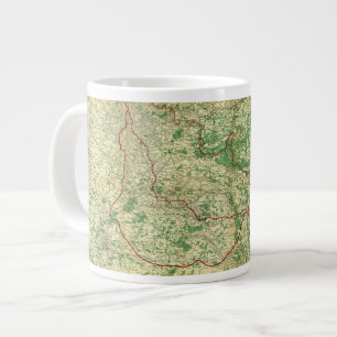 Kartenfront Western Jumbo-Tasse