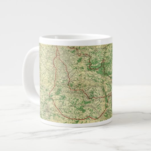 Kartenfront Western Jumbo-Tasse (Vorderseite Links)