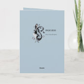 Kartengelegenheit, schloss von der karte (Rückseite)