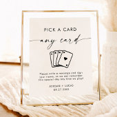 Kartenguestbook, Gästebuchssymbol Poster