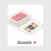 Kartenhalle Aufkleber (Blatt)