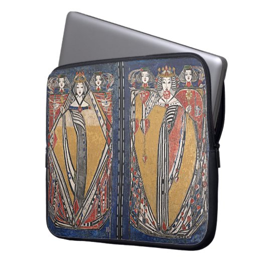 Kartenhalle Laptopschutzhülle (Vorderseite Links)