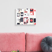 Kartenhalle Leinwanddruck (Insitu (Wohnzimmer))