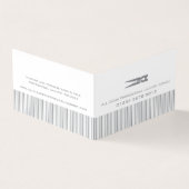 Kartenhalter für den Wäscheservice Visitenkarten (Vorderseite)