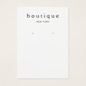 Kartenhalter für einfache weiße Ohren (Vorderseite)