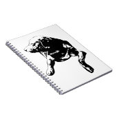 Kartenhalter, Labrador-Hinweise Notizblock (Rechte Seite)