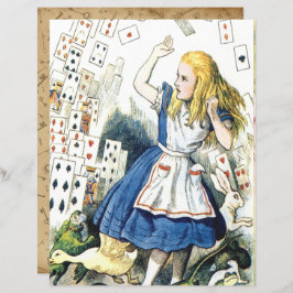 Kartenhalterung, Alice im Wunderland