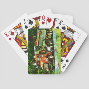 Kartenhalterung für Orange-Schottenfahrzeuge Spielkarten