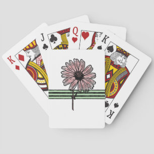 Kartenhalterung für Sonnenblumen Spielkarten