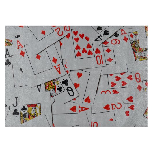 Kartenhalterung, Schneidebrett (Vorderseite)