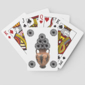 Kartenhalterung Spielkarten (Rückseite)