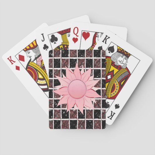 Kartenhalterung Spielkarten (Rückseite)