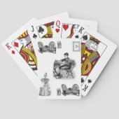 Kartenhalterung Spielkarten (Rückseite)